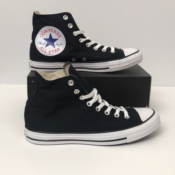 !!!! BLACK HIGH TOP CONVERSE BRAND NEW - Picture 2 of 8